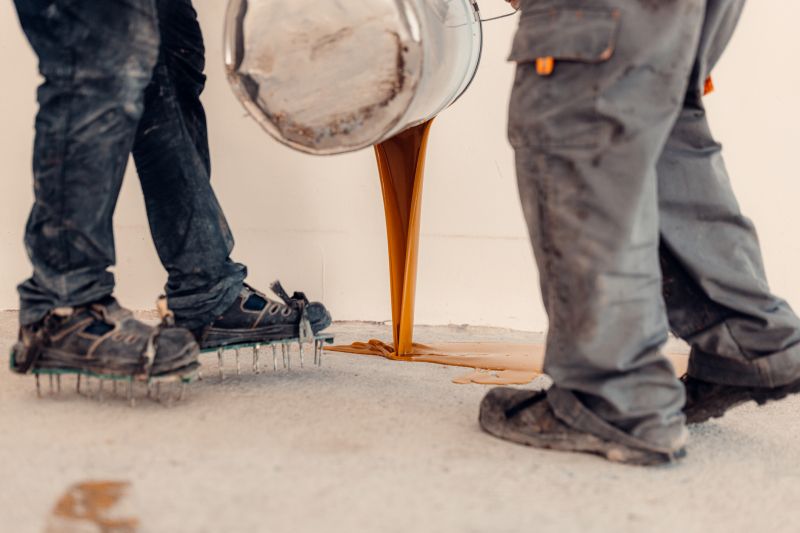 Tinted Concrete Installation